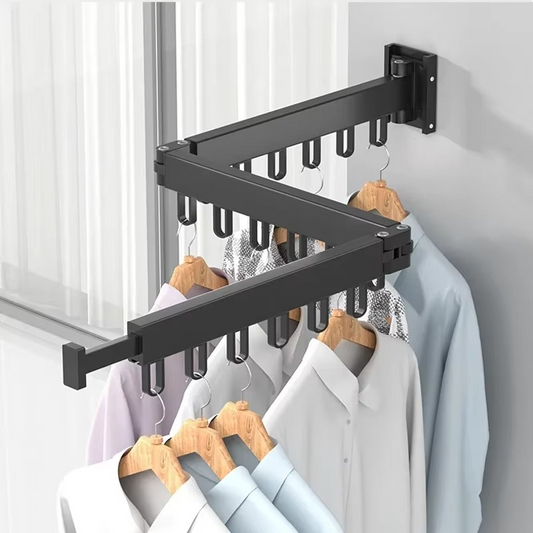 Tendedero Retráctil de Pared sin Taladro
